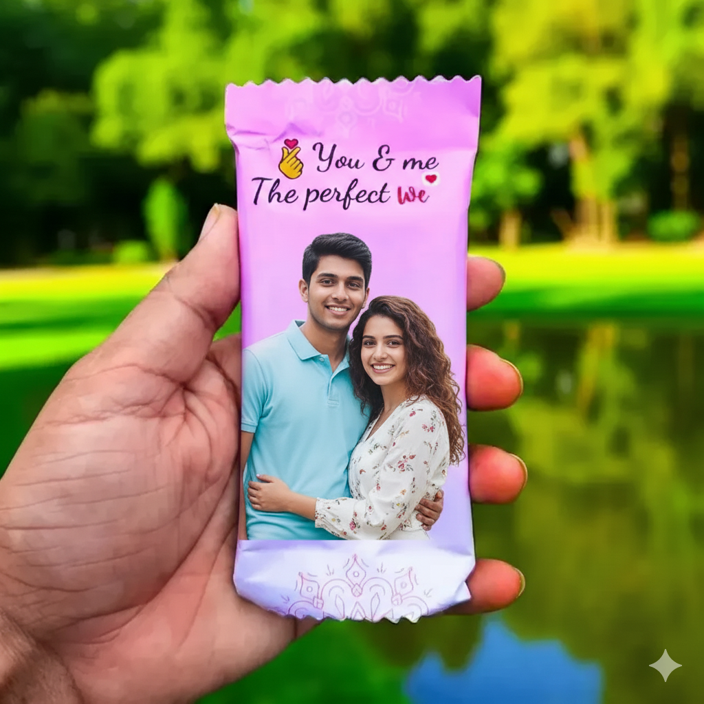 Customized Photo Chocolate Wrapper